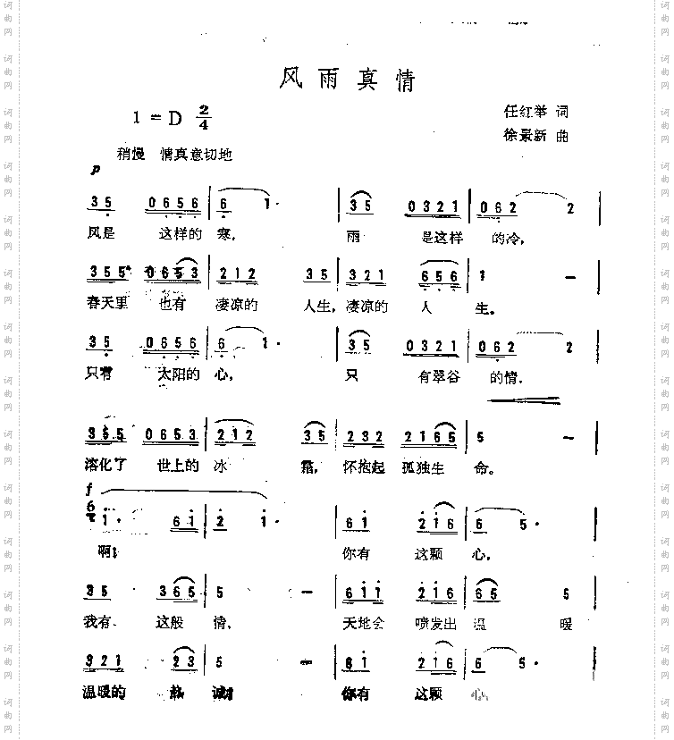 风雨真情