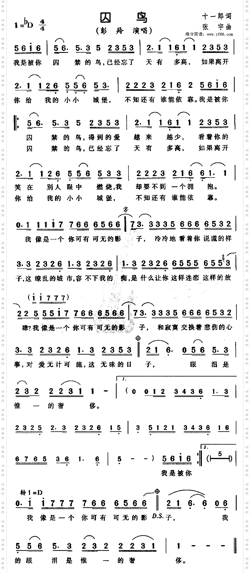 囚鸟