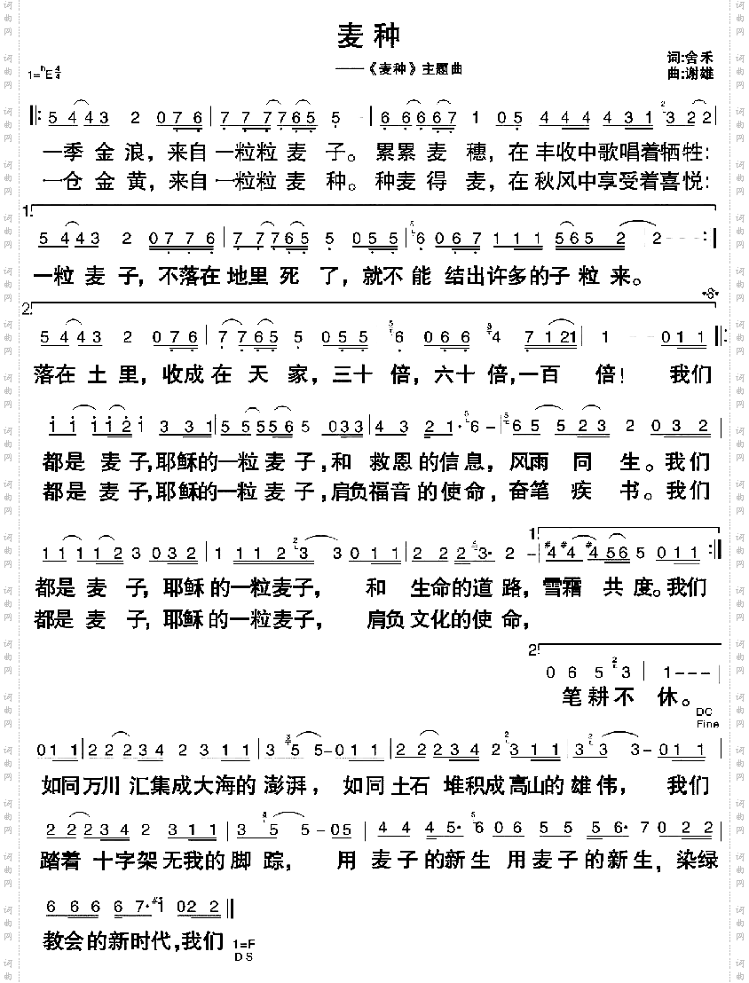 麦种