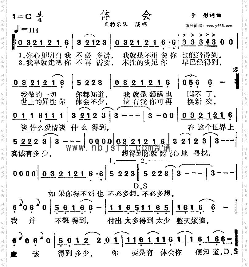 体会
