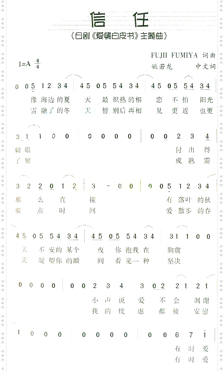 信任