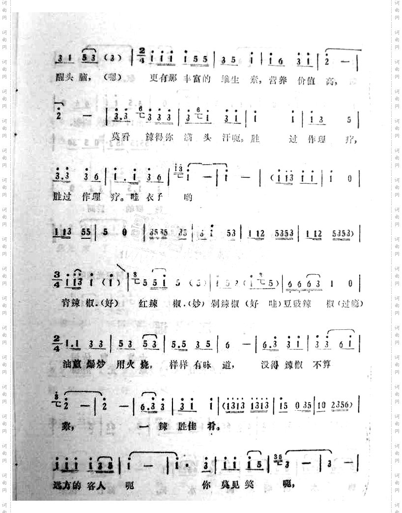 辣椒歌