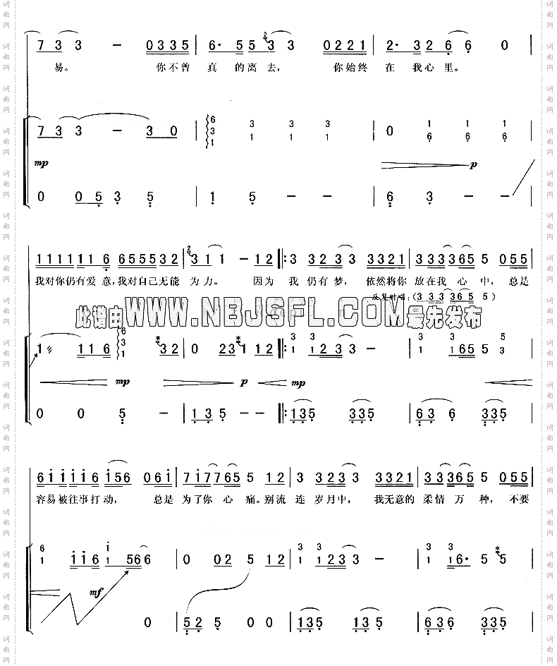 当爱已成往事《霸王别姬》主题曲