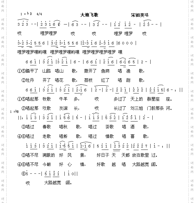 大地飞歌