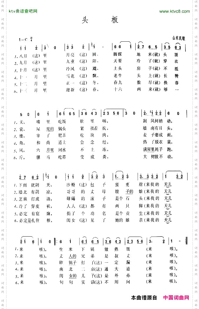 头板