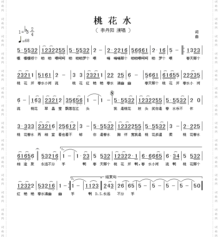 桃花水