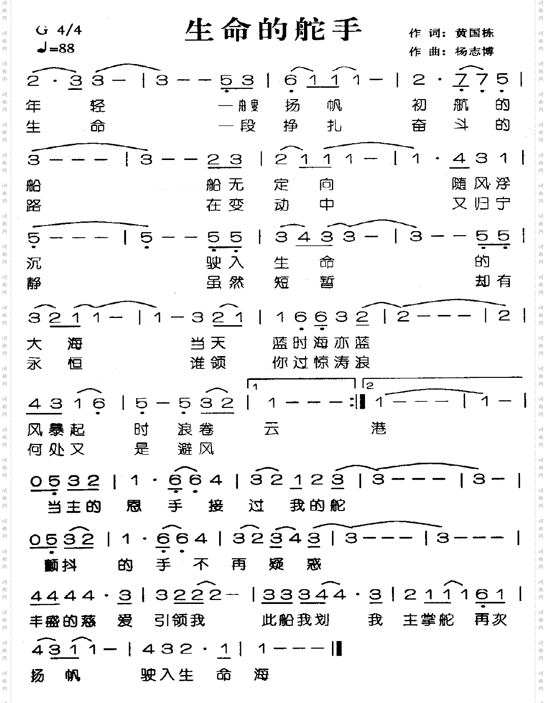 生命的舵手