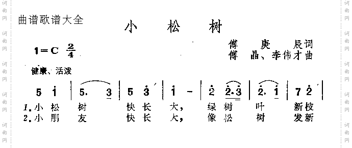 小松树