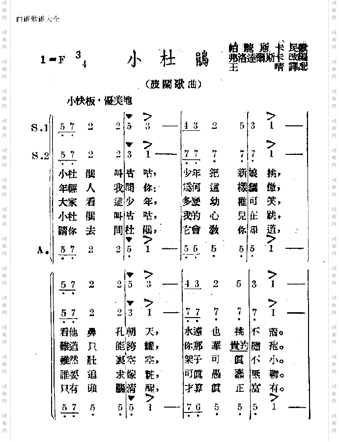 小杜鹃