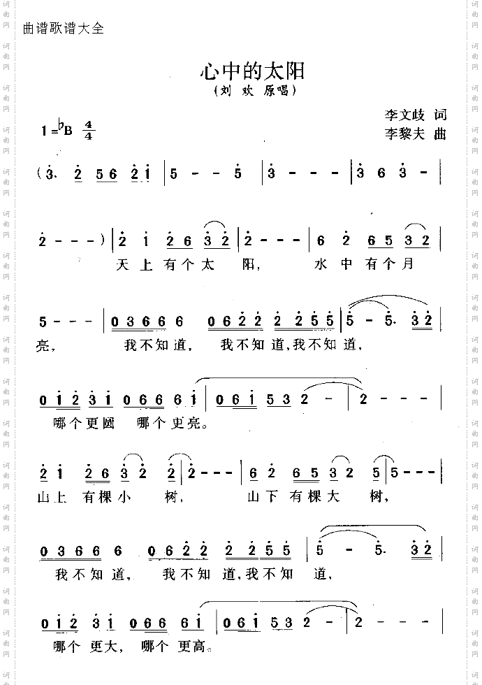 心中的太阳
