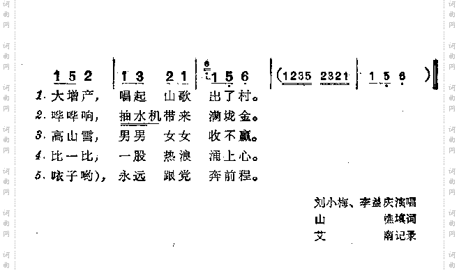 喜看丰收景