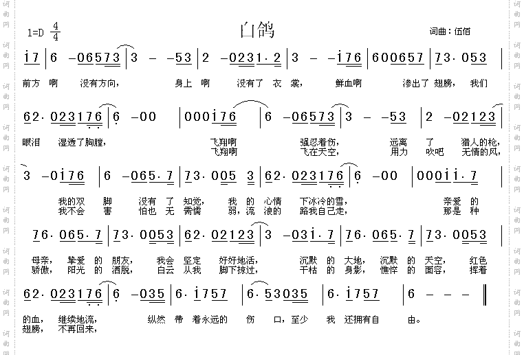 白鸽