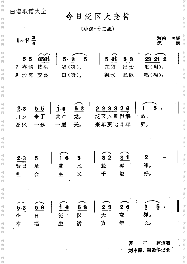 今日泛区大变样