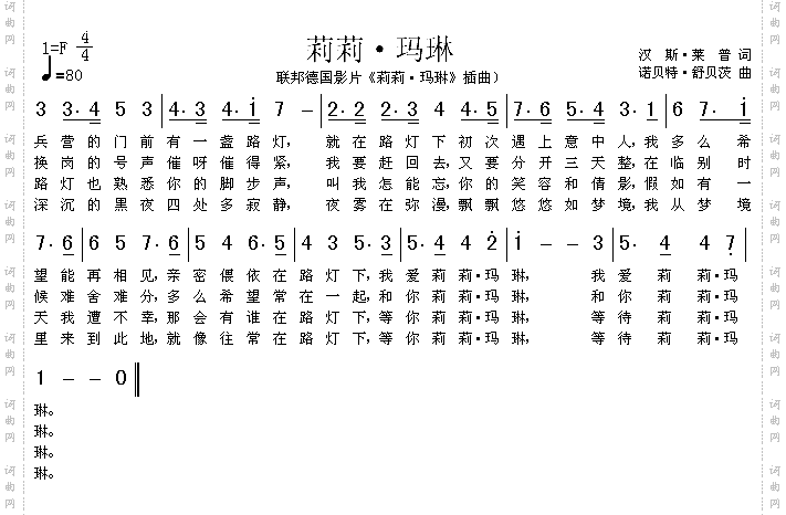 莉莉·玛琳