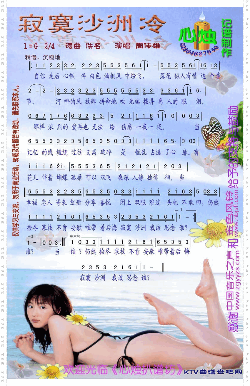 寂寞沙洲冷