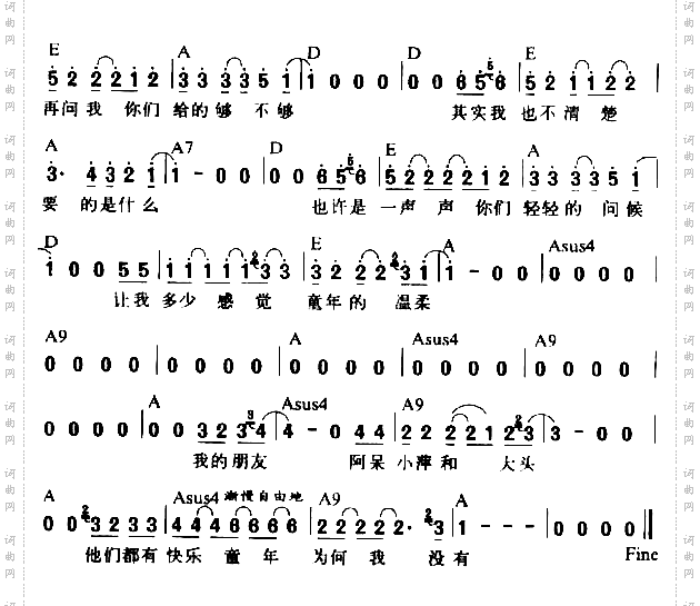 寻找童年