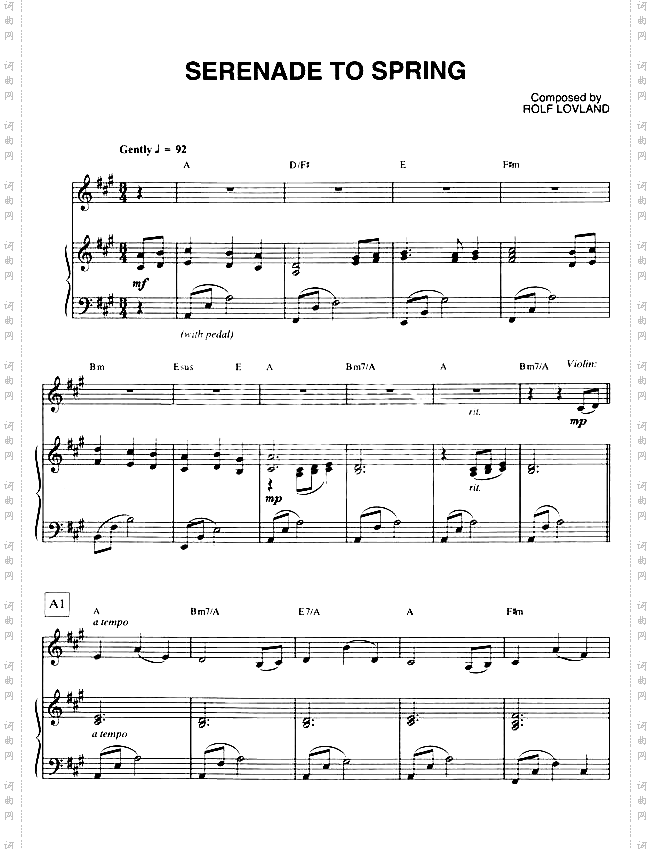 SERENADETOSPRING