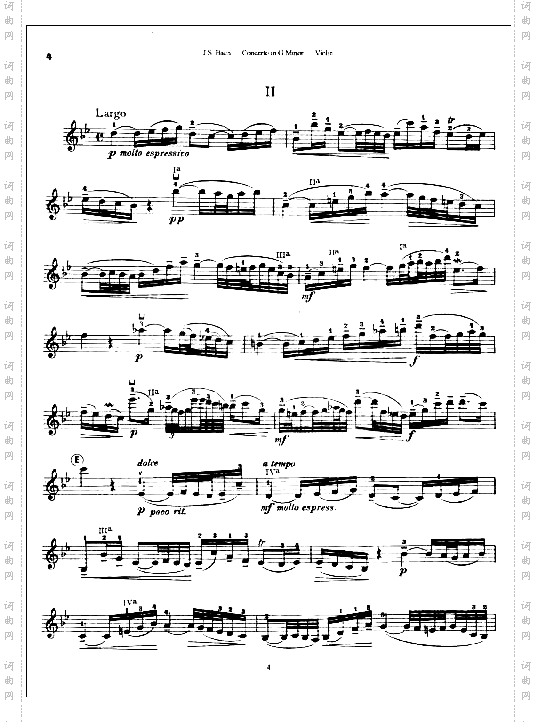 G小调协奏曲