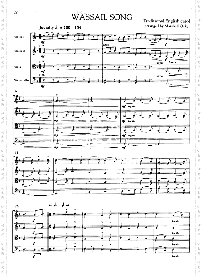 四重奏18.WassatlSong