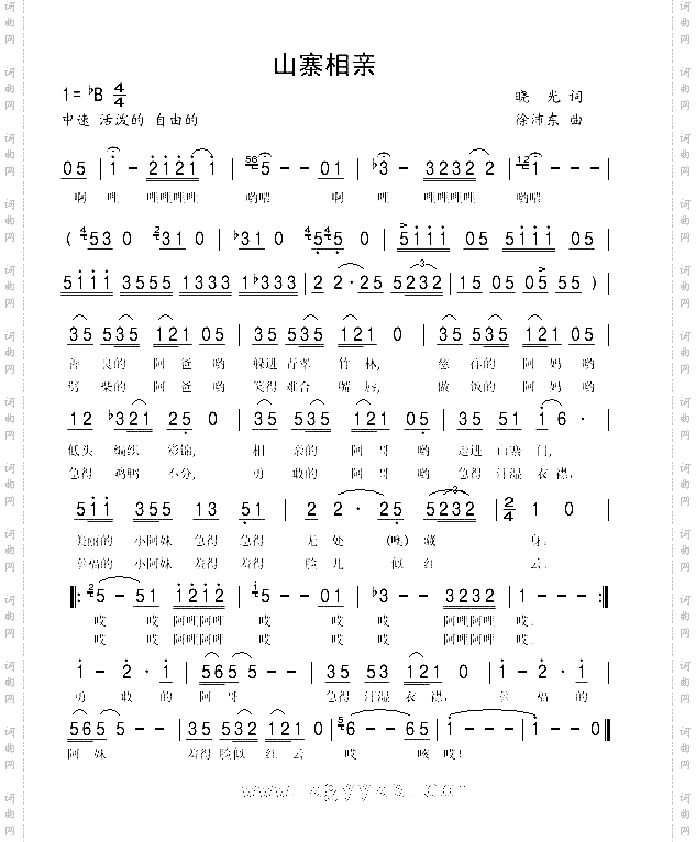 山寨相亲