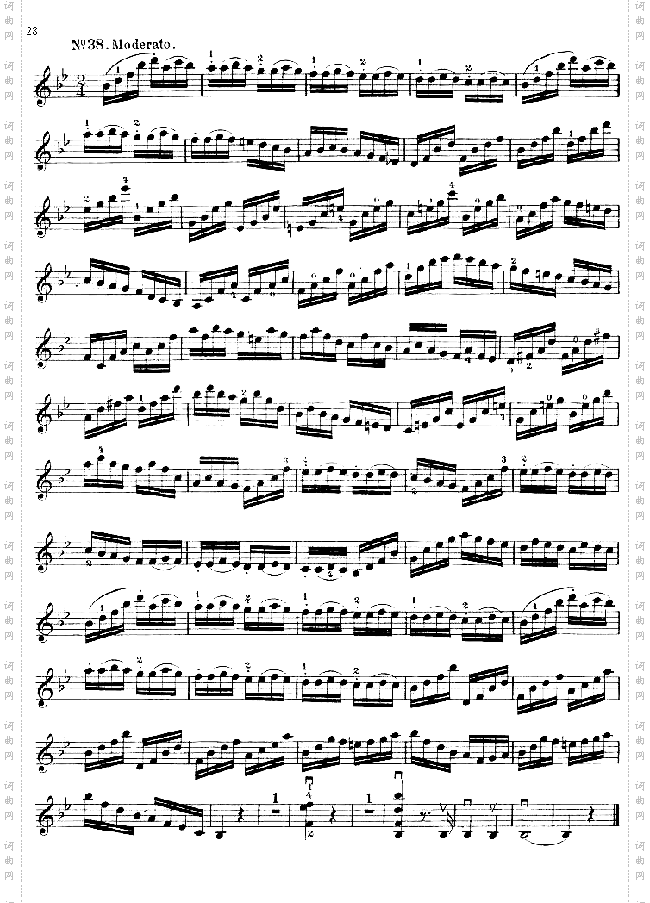 沃尔法特：练习曲60首Op.4521-30页