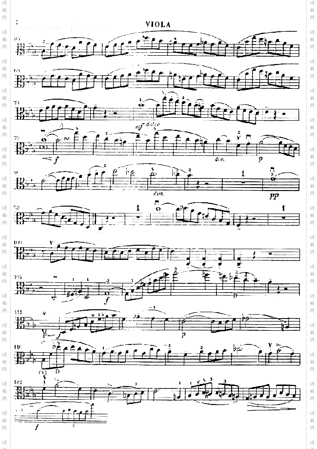 门德尔松《SONATA》中提I.