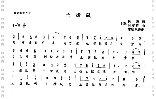 土拨鼠