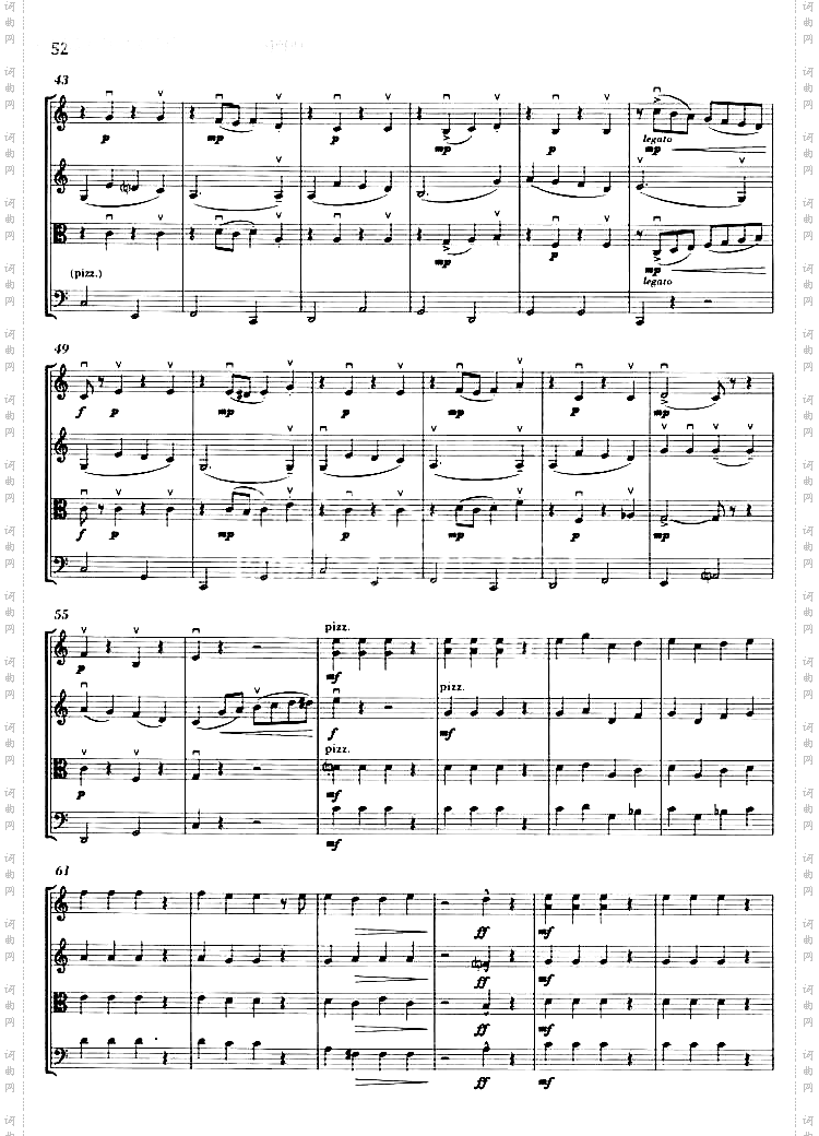 【四重奏】JingleBells