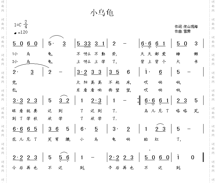 小乌龟