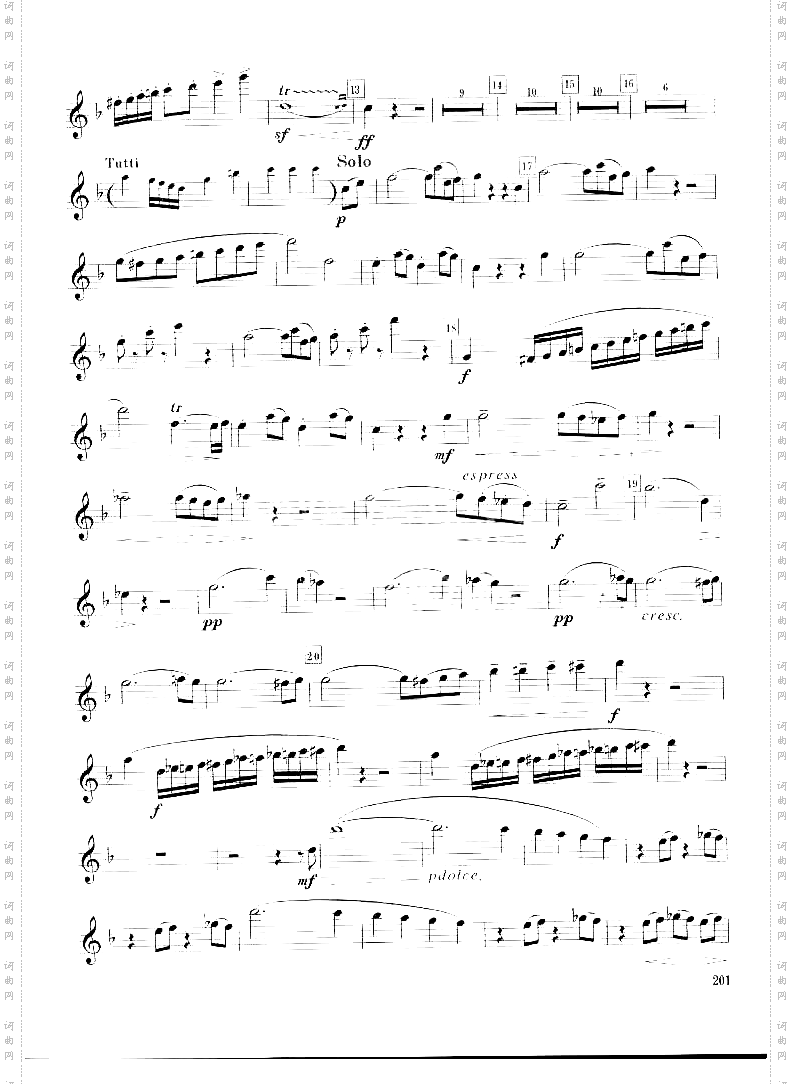 [捷克]克拉玛单簧管协奏曲