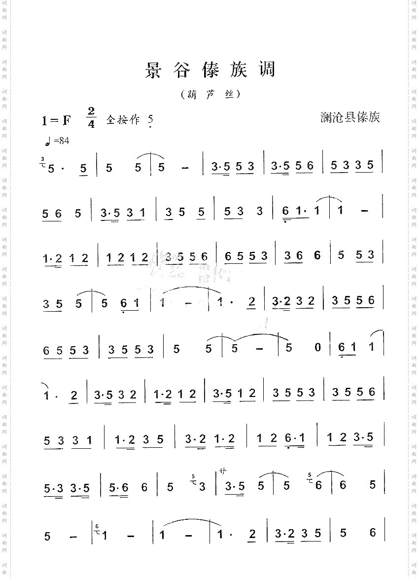 景谷傣族调节器