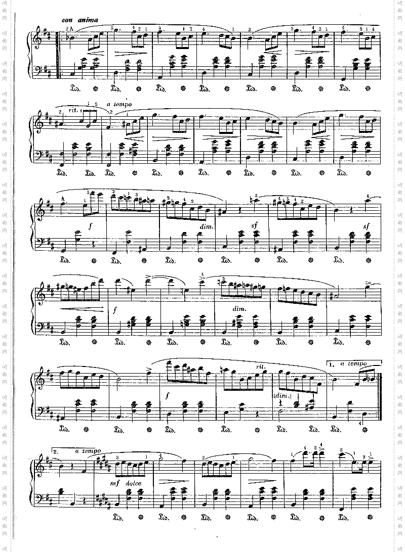 圆舞曲肖邦曲