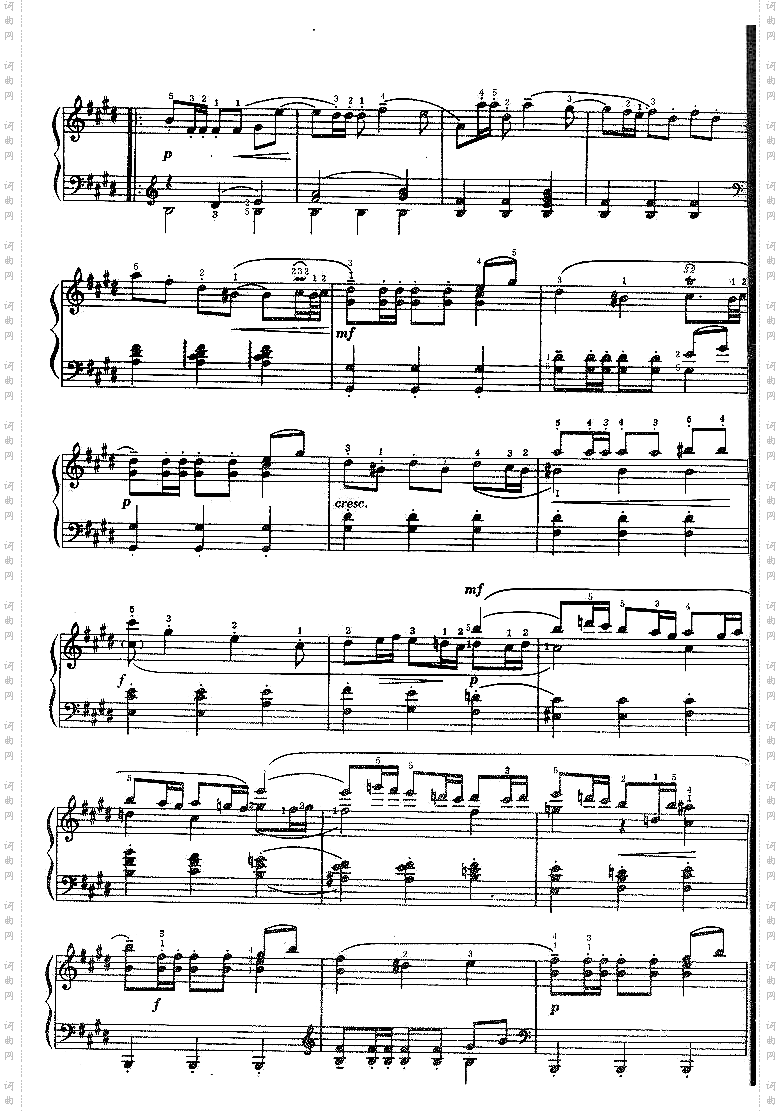 奏鸣曲斯卡拉蒂