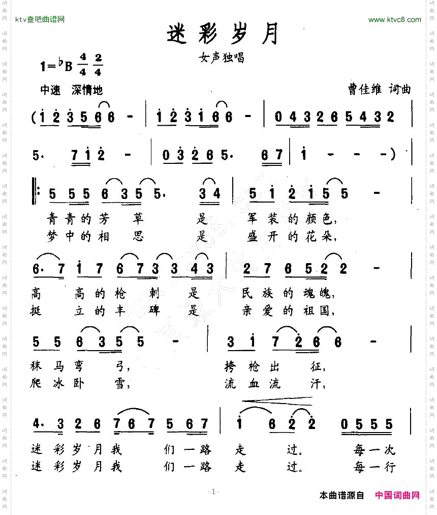 迷彩岁月