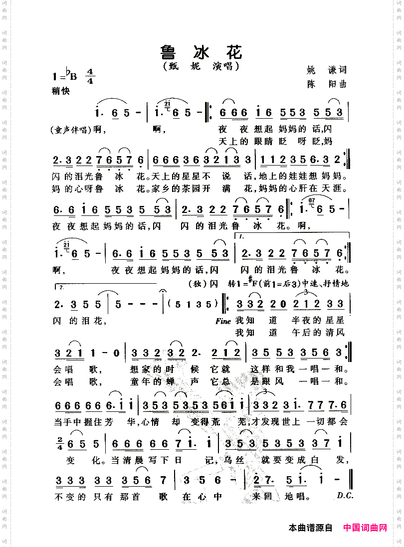 鲁冰花