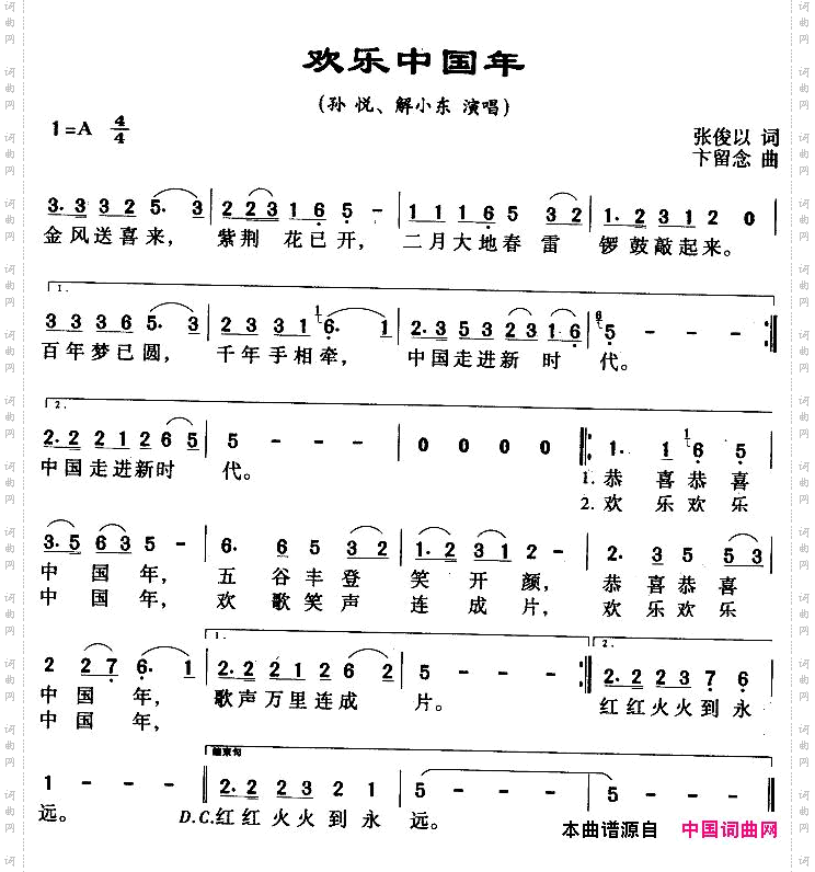 欢乐中国年