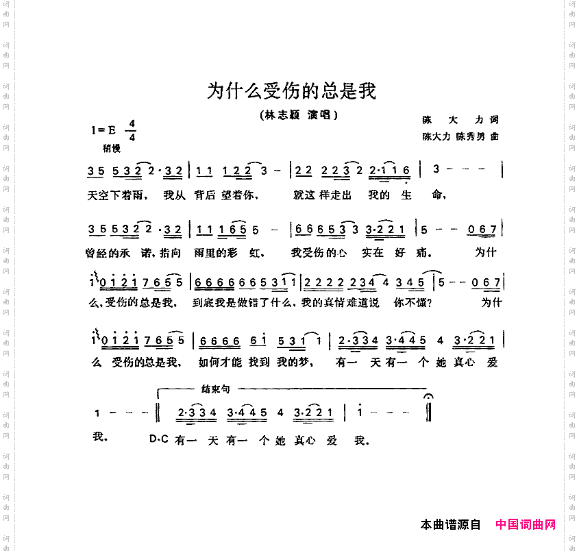 为什么受伤的总是我