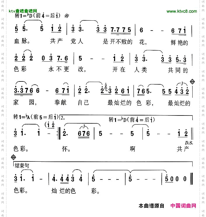 开不败的花