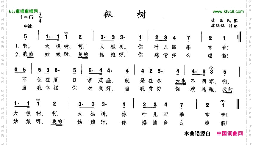 枞树[德]