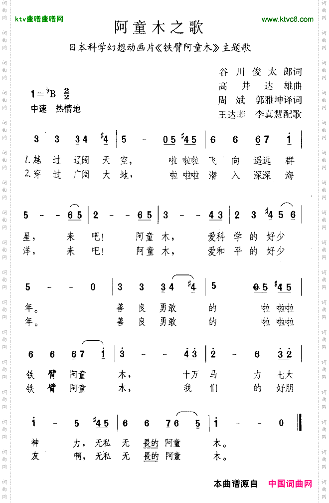 阿童木之歌[日]