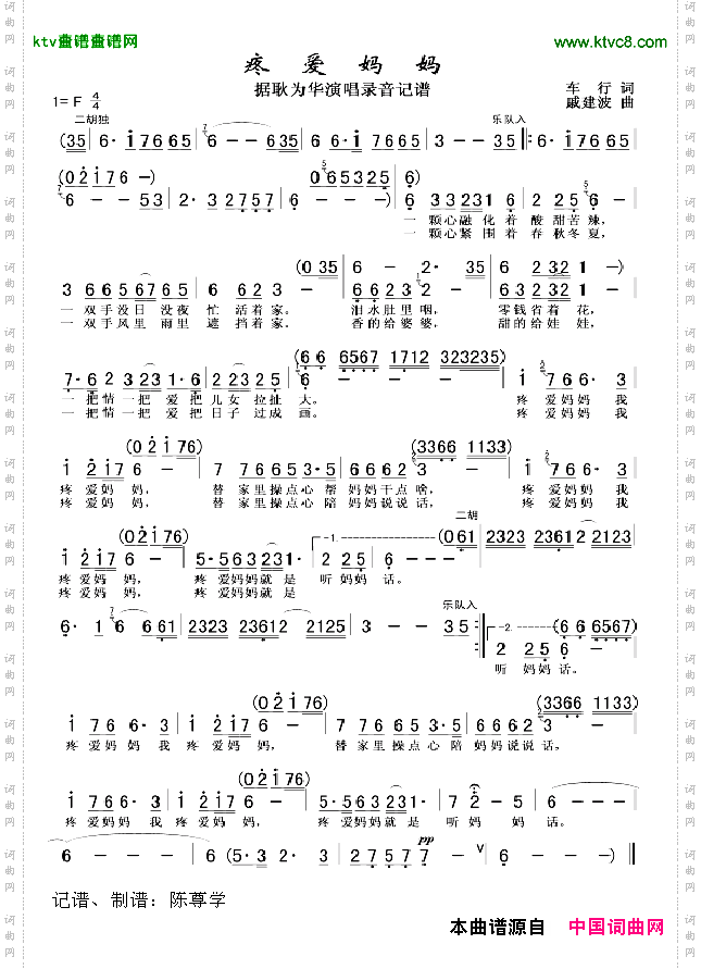 疼爱妈妈
