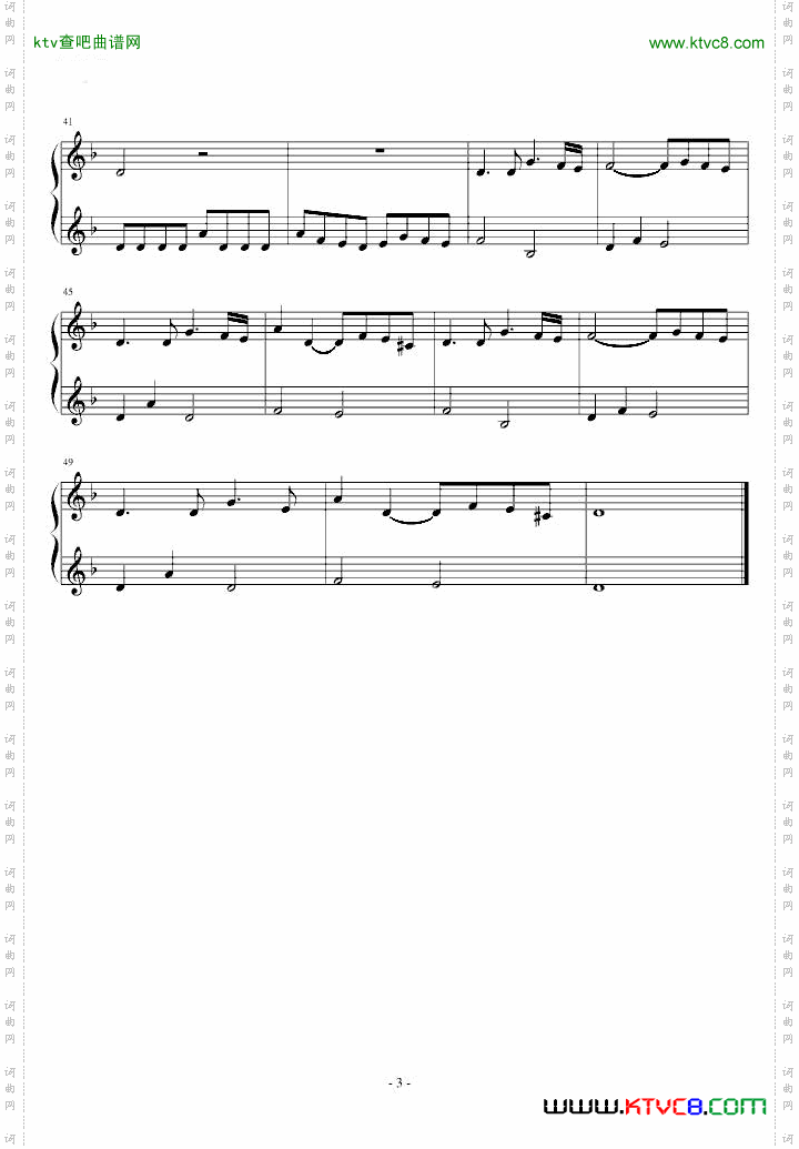 放牛班的春天主题曲童声二重唱