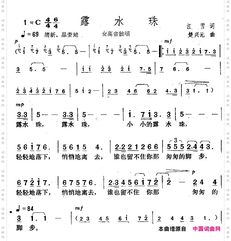露水珠
