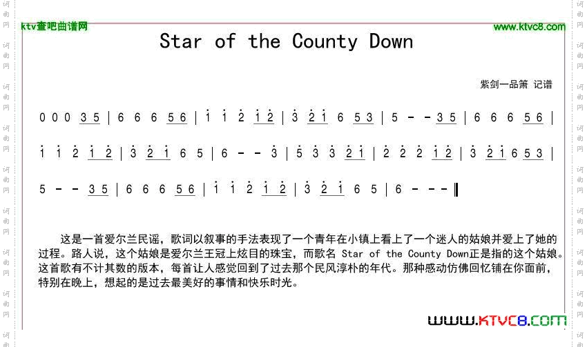 StaroftheCountyDown