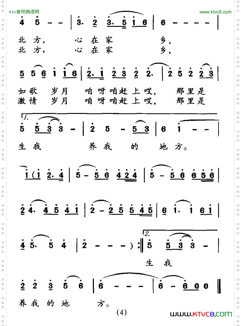 爱在北方