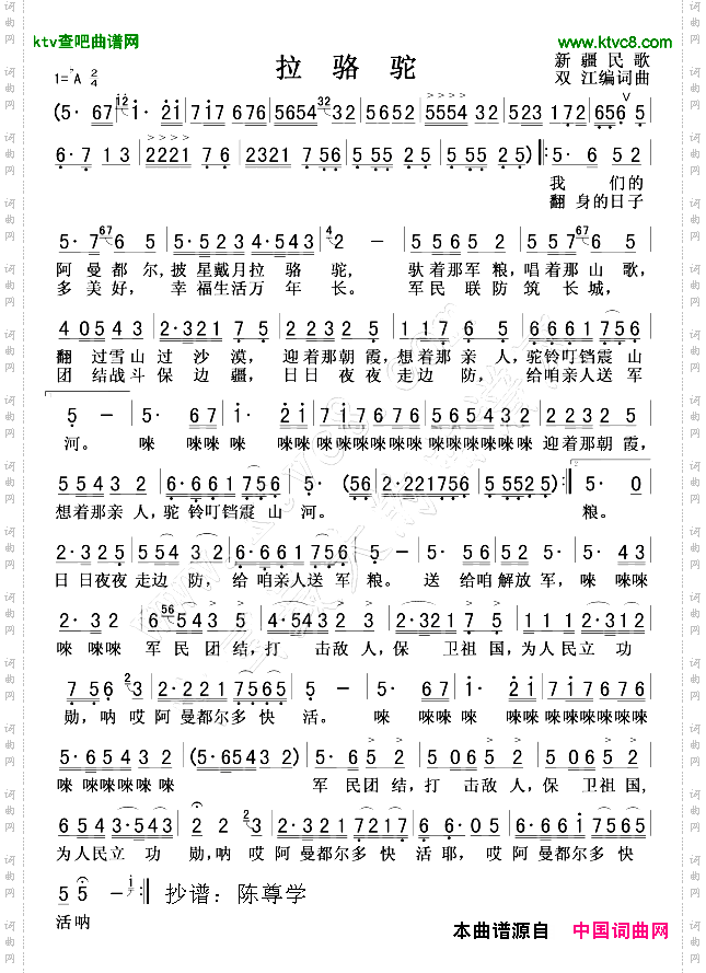 拉骆驼