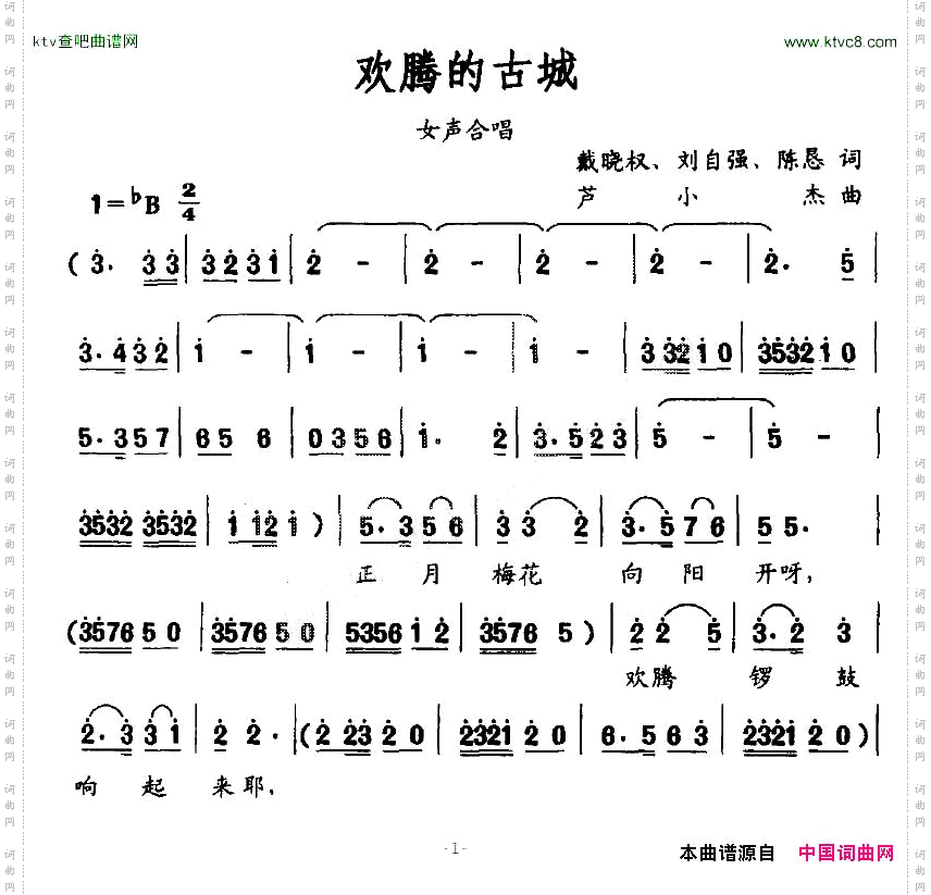 欢腾的古城