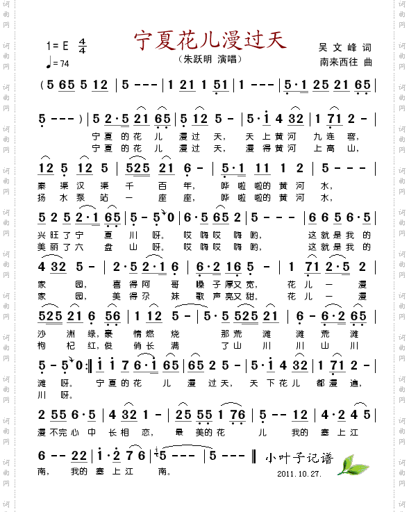 宁夏花儿漫过天
