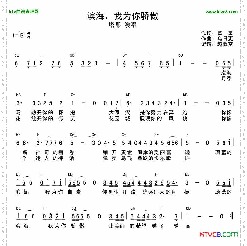 滨海，我为你骄傲-塔那