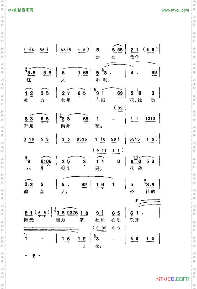 社员都是向阳花弹词